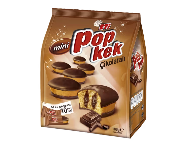 Eti Popkek Mini Çikolatalı Kek 180 g