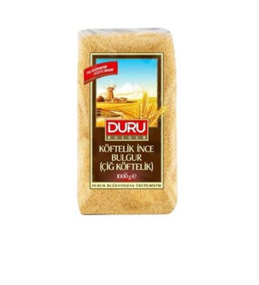 Duru Köftelik İnce Bulgur (Çiğköftelik) 1 Kg
