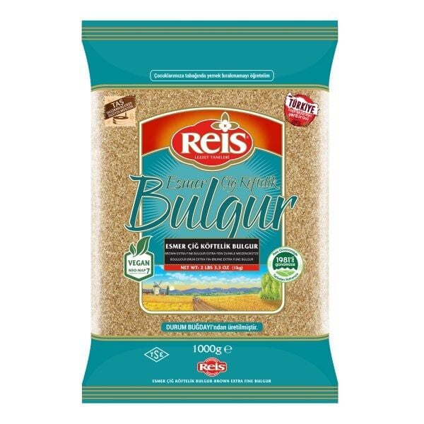 Reis Esmer Çiğköftelik Bulgur 1 kg