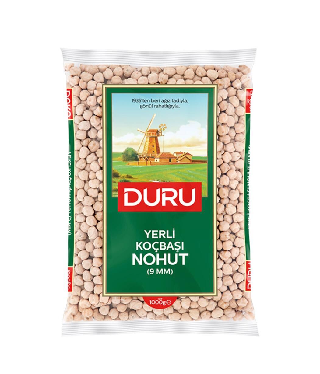 Duru Yerli Koçbaşı Nohut (9 mm) 1000g