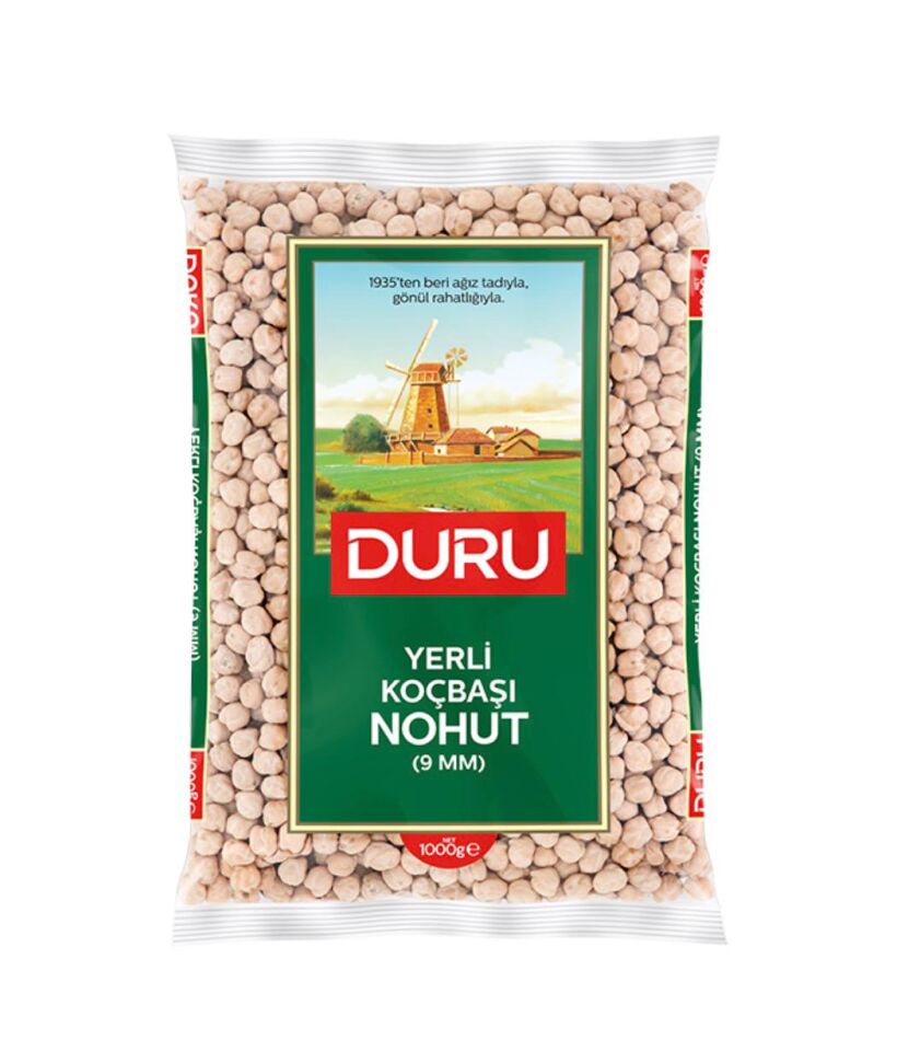 Duru Yerli Koçbaşı Nohut (9 mm) 1000g
