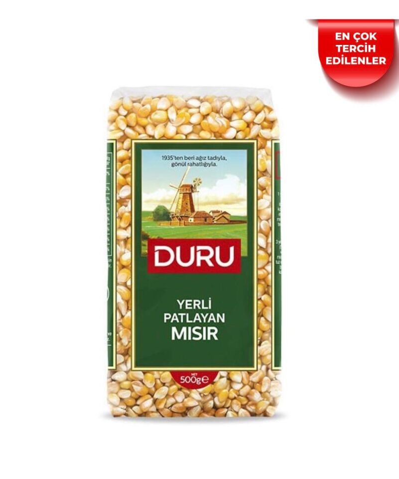 Duru Yerli Patlayan Mısır 500g