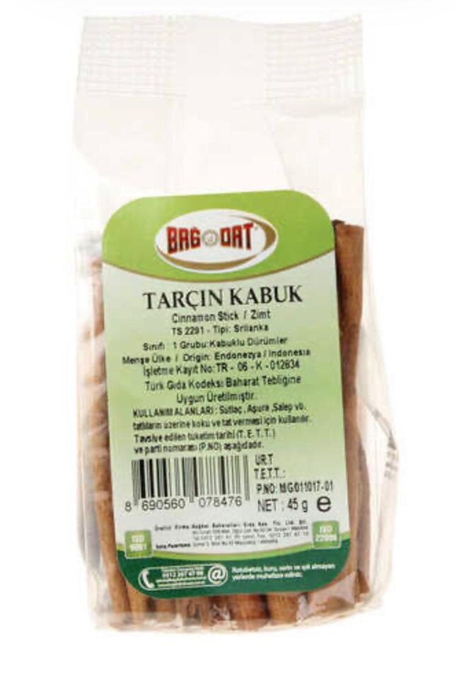 Bağdat Kabuk Tarçın 45 G