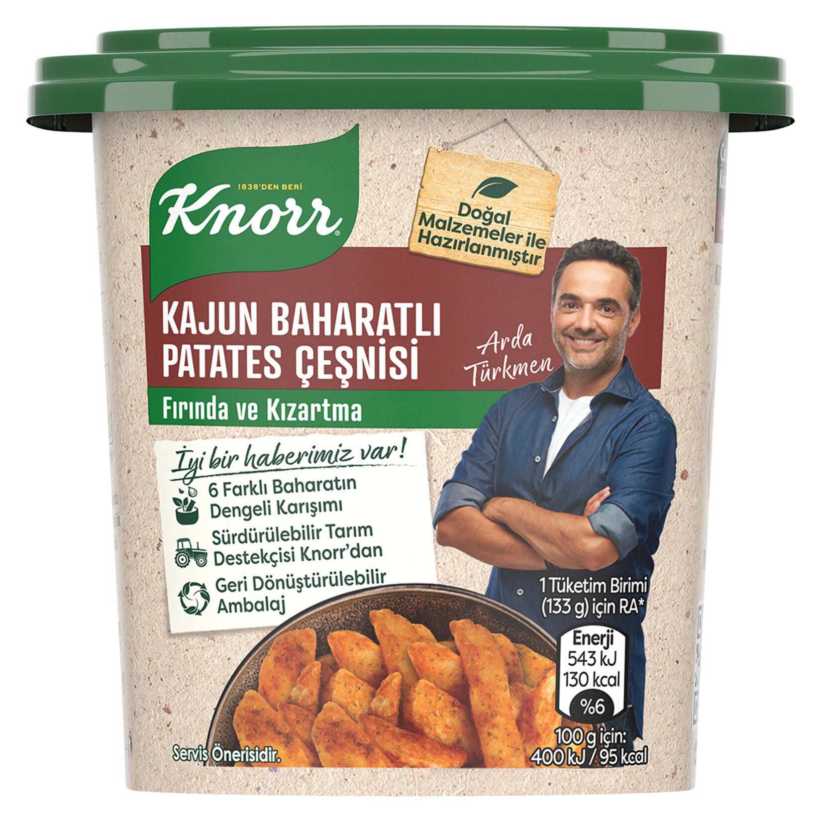 Knorr Kajun Patates Çeşnisi 120 gr