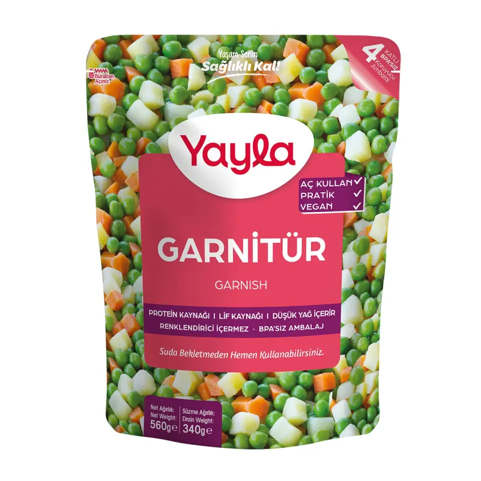 Yayla Haşlanmış Garnitür 560 gr