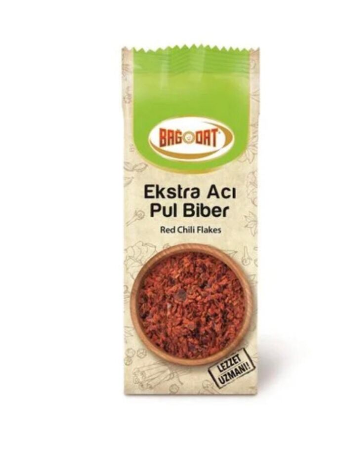 Bağdat Ekstra Acı Pul Biber 80 G