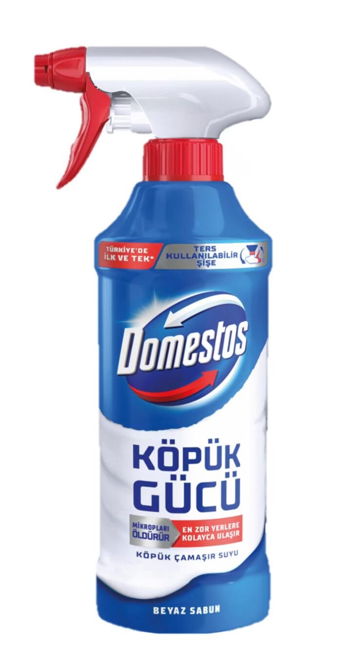 Domestos Köpük Gücü Kar Beyaz Çamaşır Suyu 450 Ml