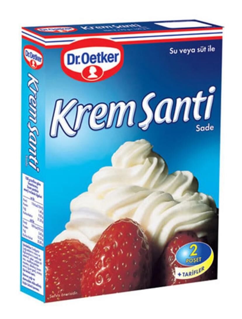 Dr.Oetker Krem Şanti Standart 2 x 72 G