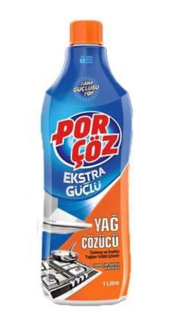 Porçöz Yağ Çözücü 1L
