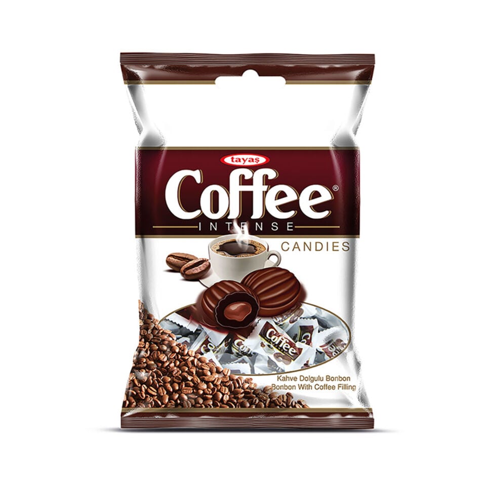 Coffee Intense  Kahve Dolgulu Sert Şeker 350 gr