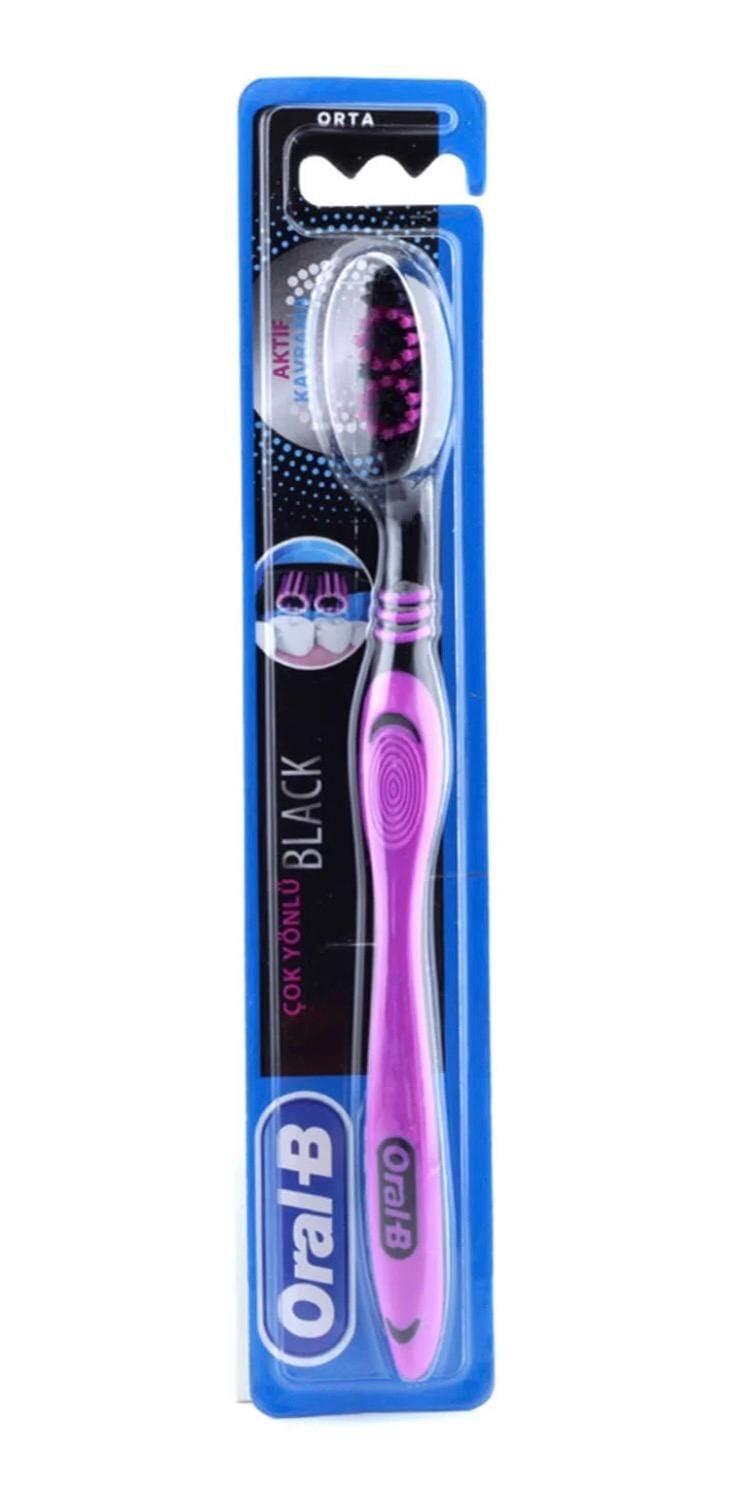 Oral-B Çok Yönlü Black Diş Fırçası Orta