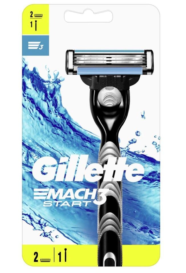 Gillette Start Traş Makinesi + 2 Başlık Hediyeli