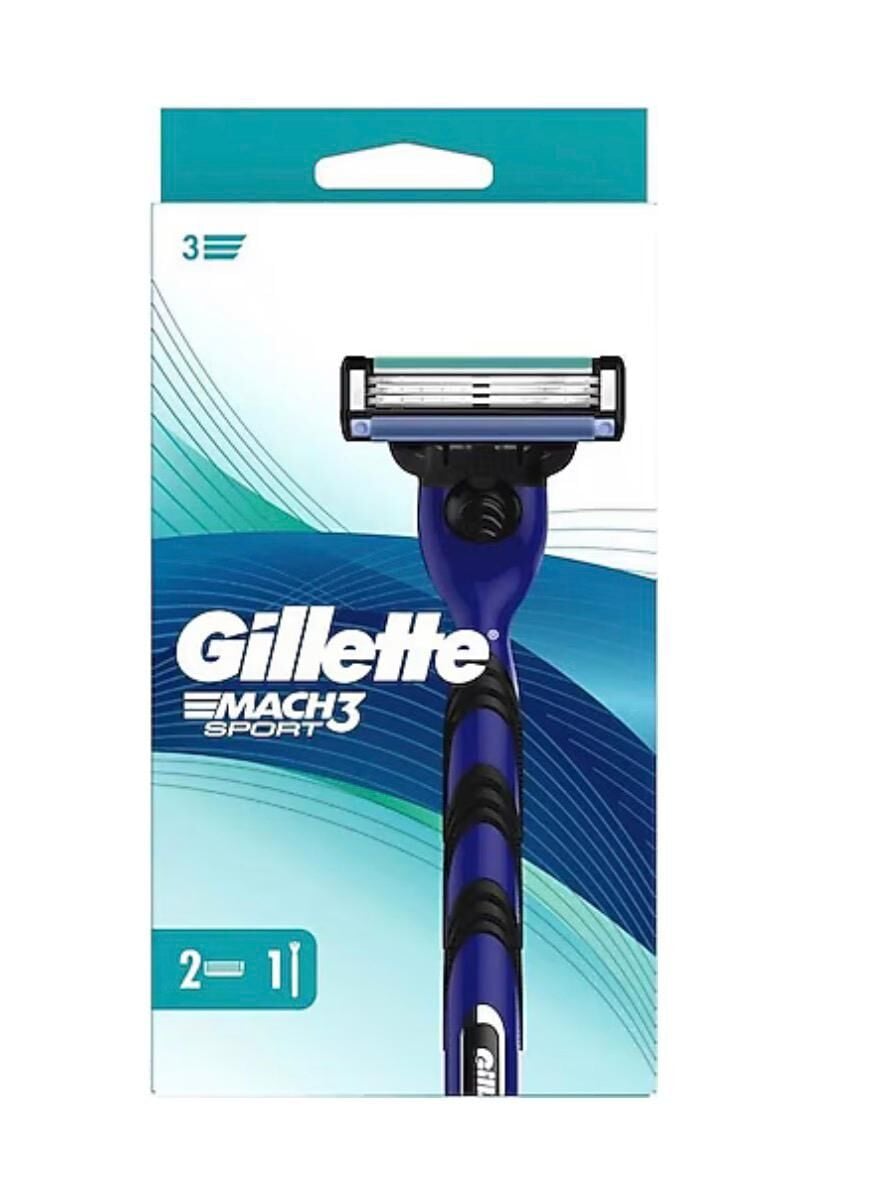 Gillette Mach3 Sport Makine + 2 Başlık Hediyeli