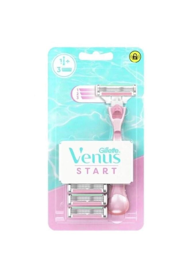 Gillette Venüs Start Makine + 3 Başlık Hediyeli