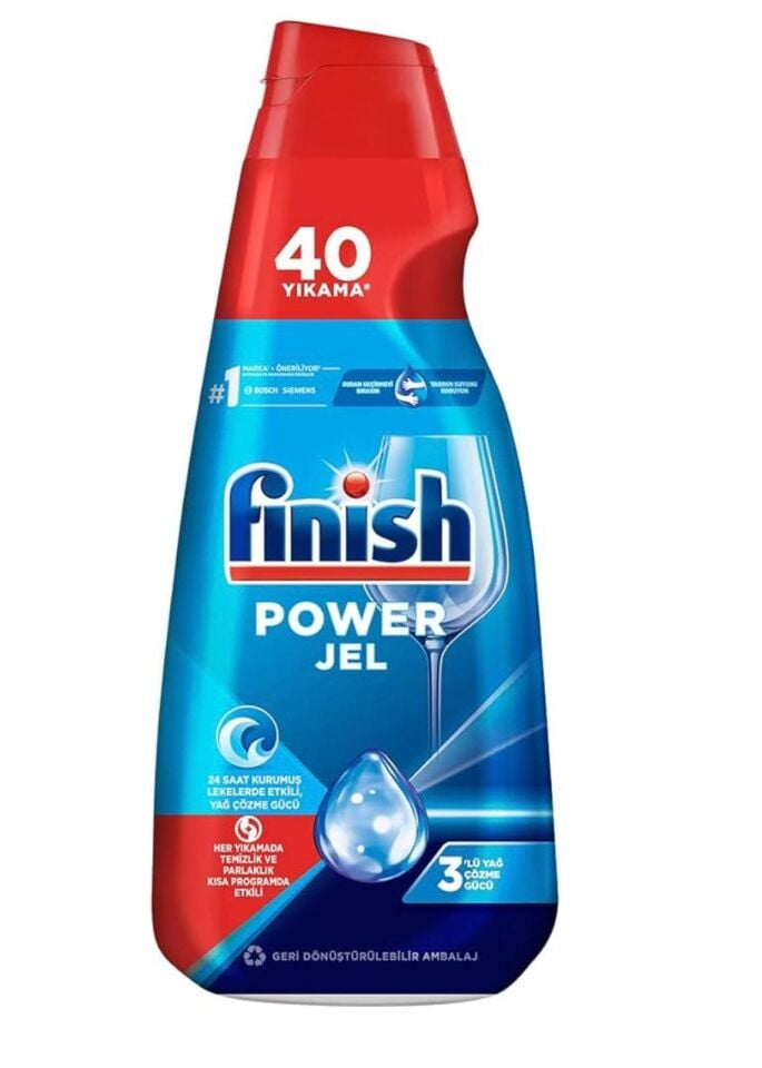 Finişh Power Jel 40 Yıkama 1000 ML