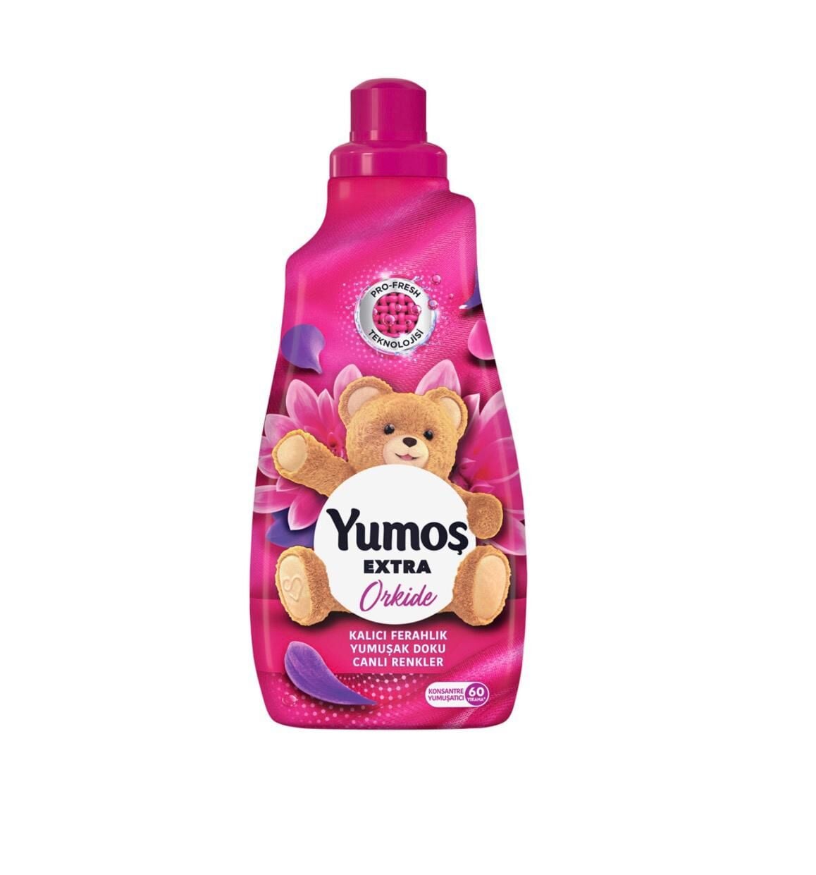 Yumoş Çamaşır Yumuşatıcısı Extra Konsantre Orkide 1440 ML 60 Yıkama