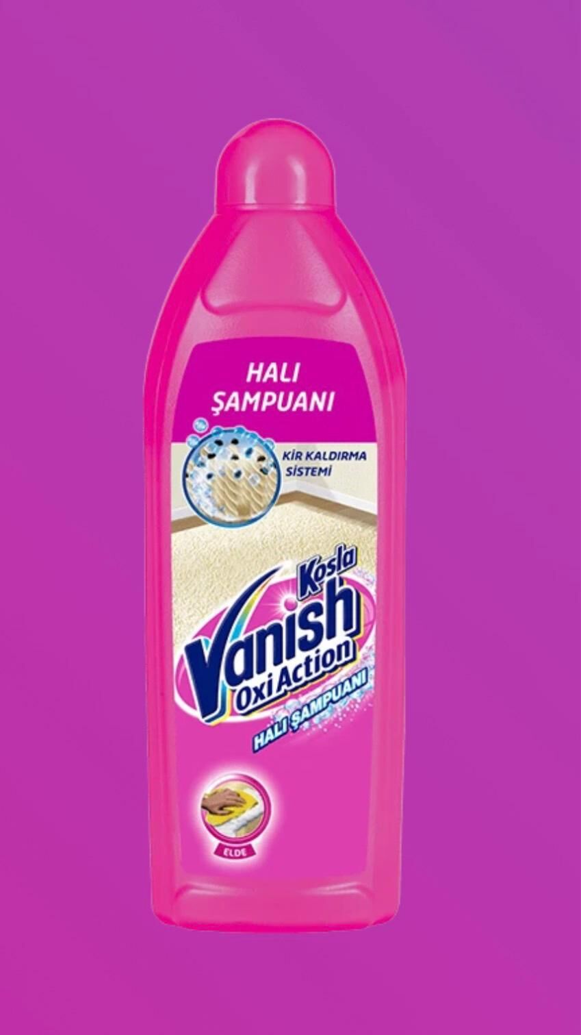 Kosla Halı Şampuanı Elde Temizlik 850 Ml