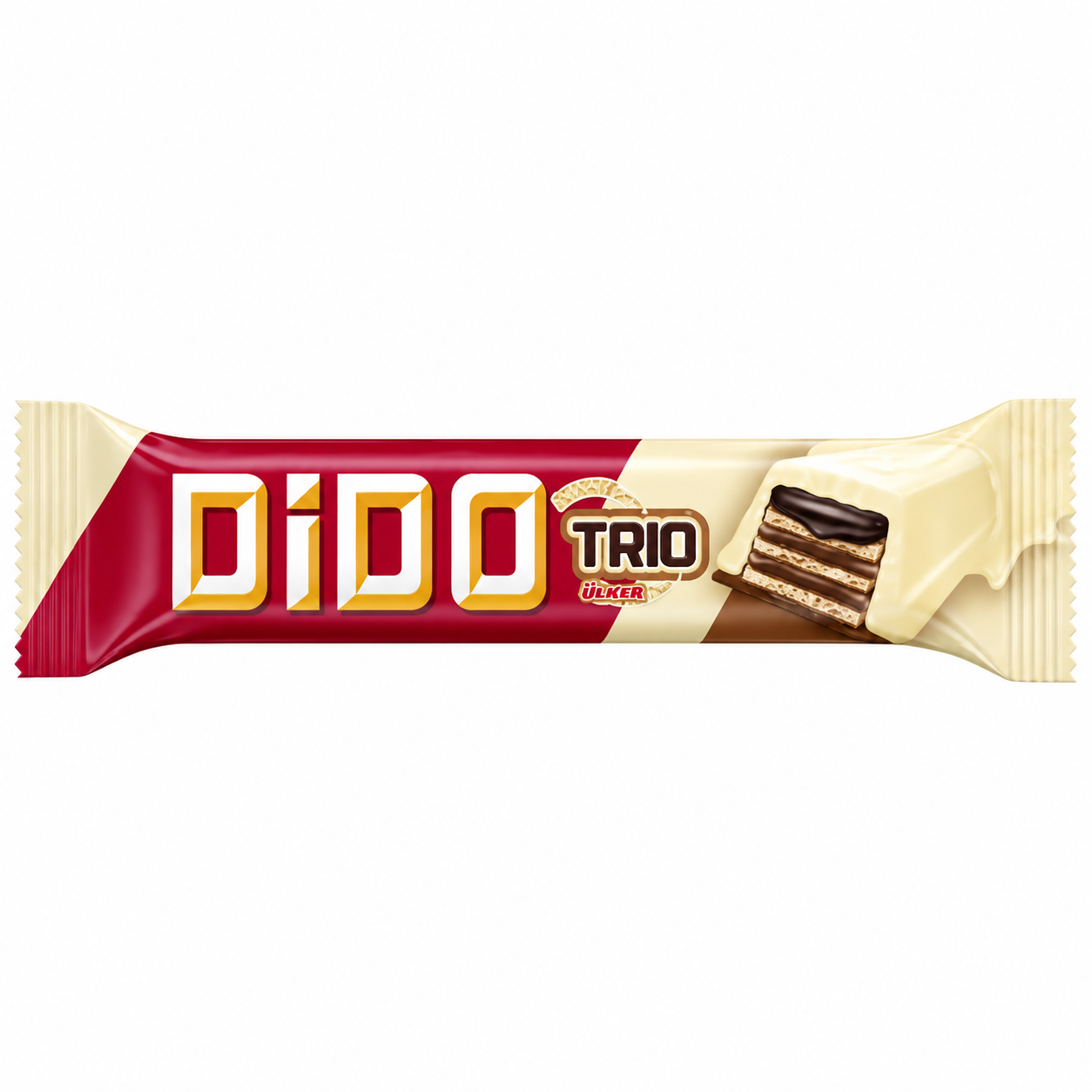 Ülker Dido Trio Beyaz Çikolatalı Gofret 36,5 gr