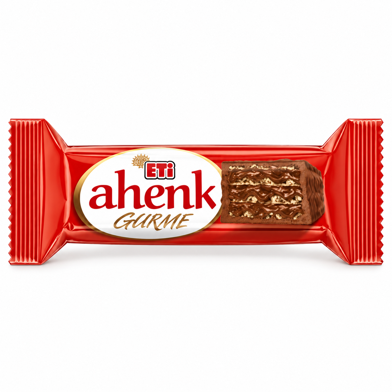 Eti Ahenk Gurme Çikolata Kaplı Fındık Kremalı Gofret 50 g