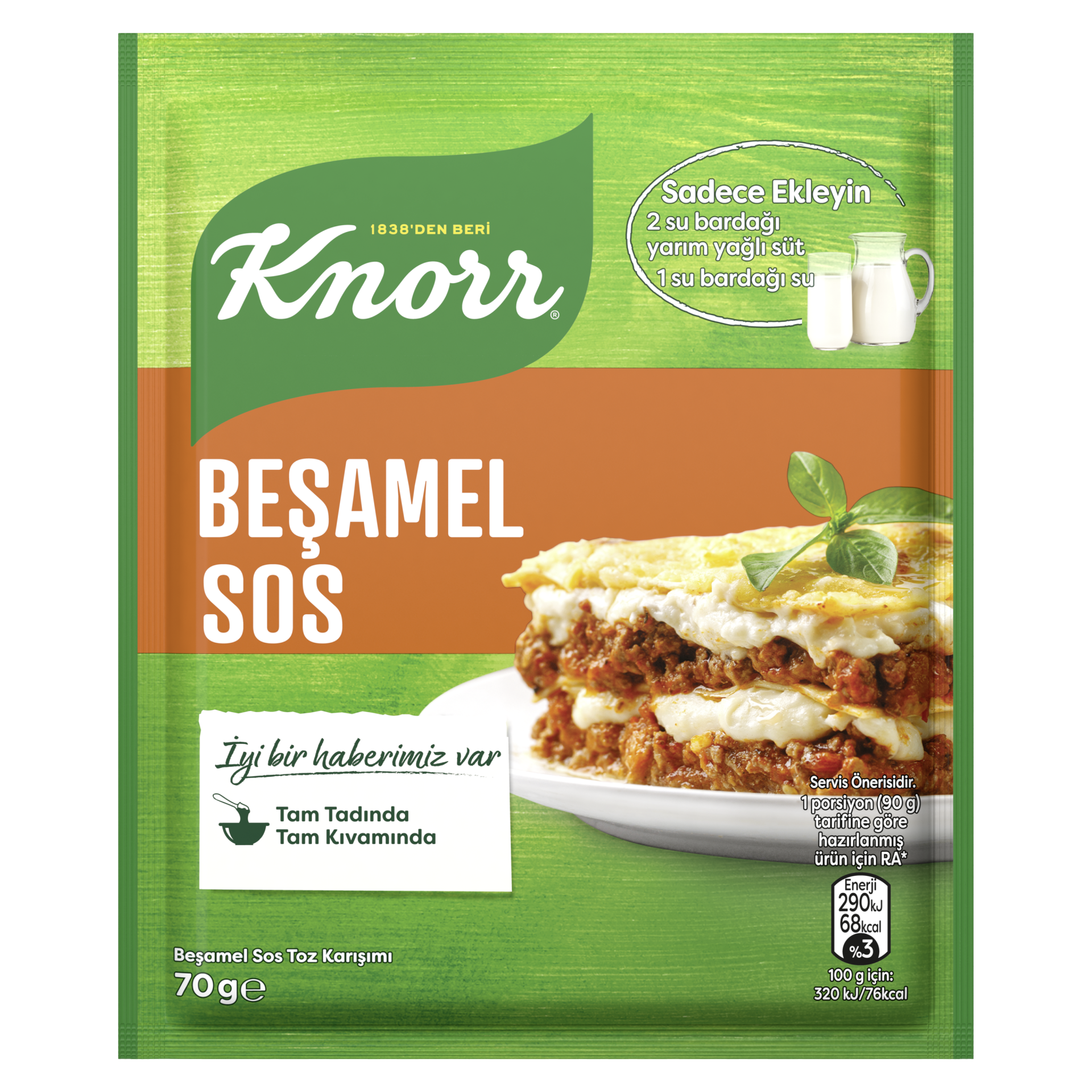 Knorr Beşamel Sos 70 gr