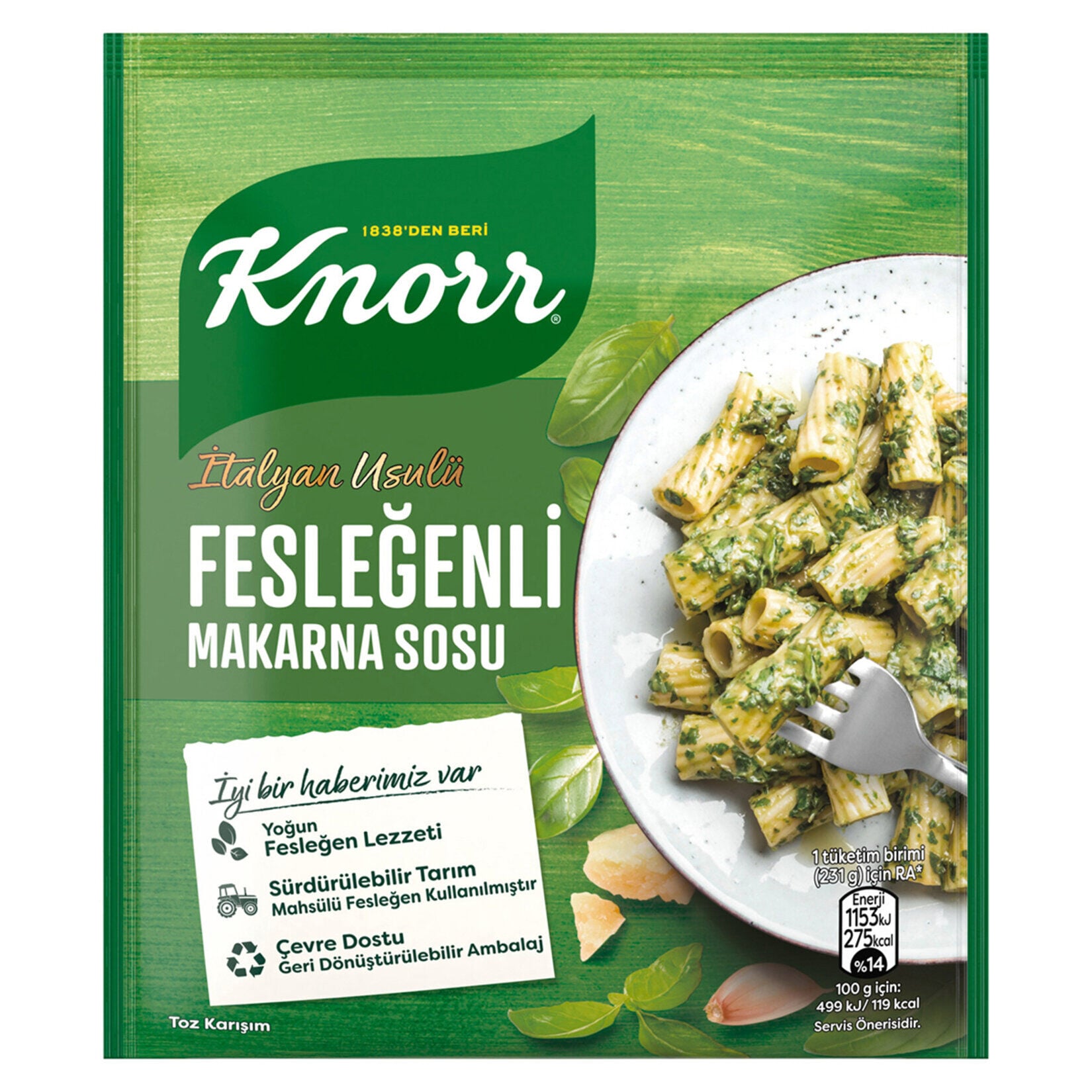 Knorr Fesleğenli Makarna Sosu 50 gr