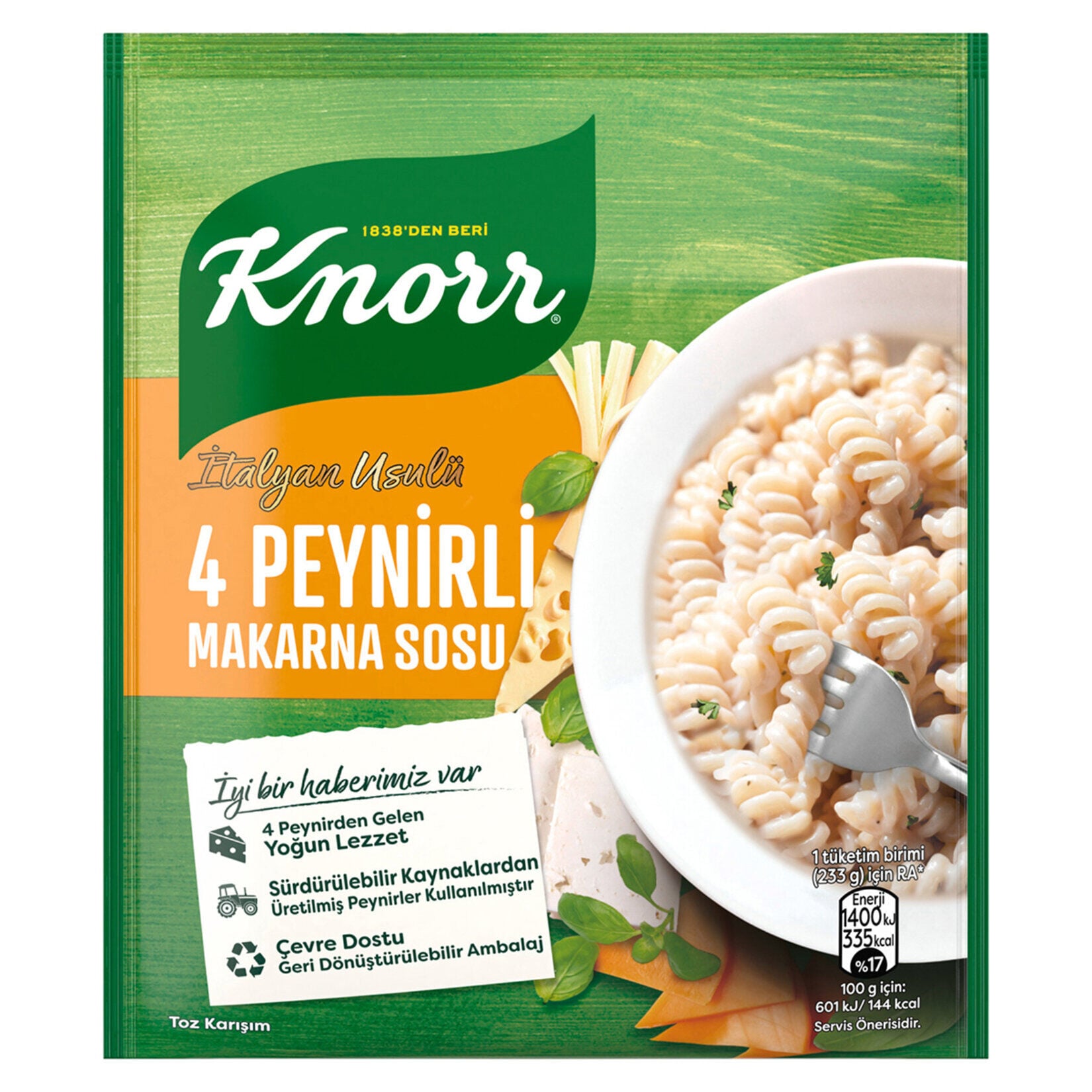 Knorr Peynirli Makarna Sosu 50 gr