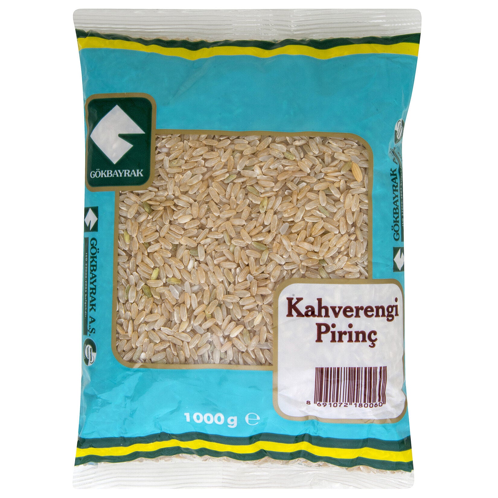 Gökbayrak Kepekli Pirinç 1 kg