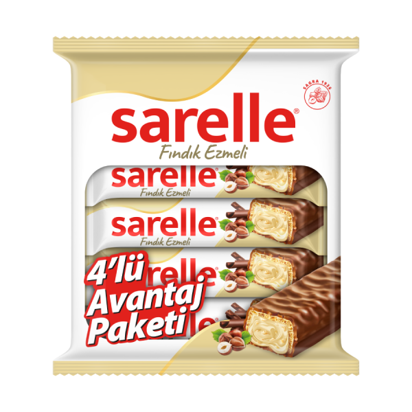 Sarelle Duo Gofret 33 gr 4'lü