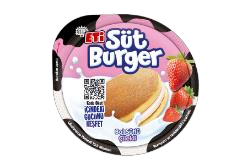 Eti Süt Burger Çilekli Krema Dolgulu Ballı Kek 35 g