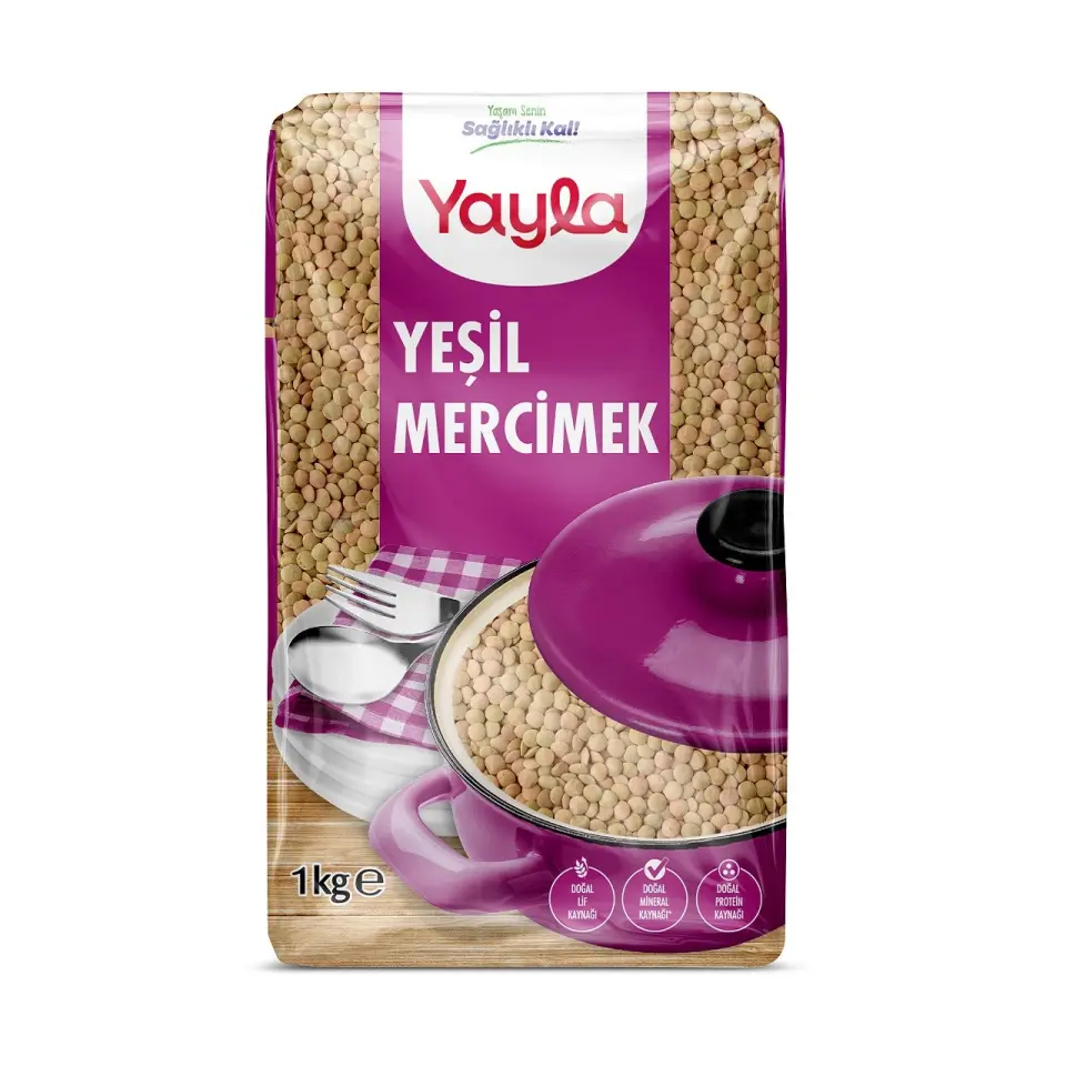 Yayla Yeşil Mercimek 1 kg
