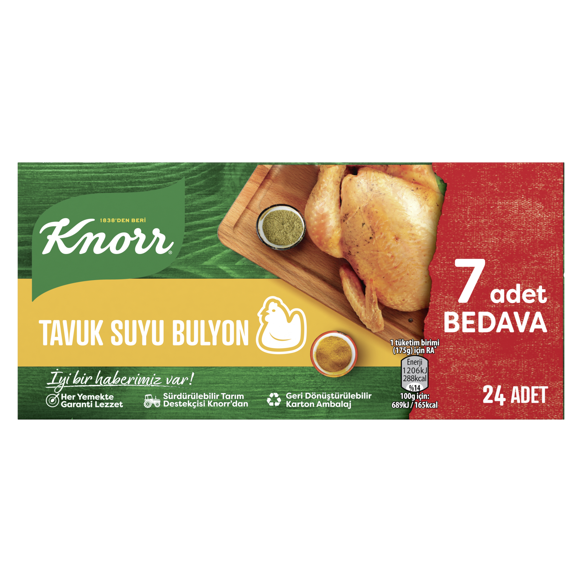 Knorr Tavuk Bulyon 240 gr