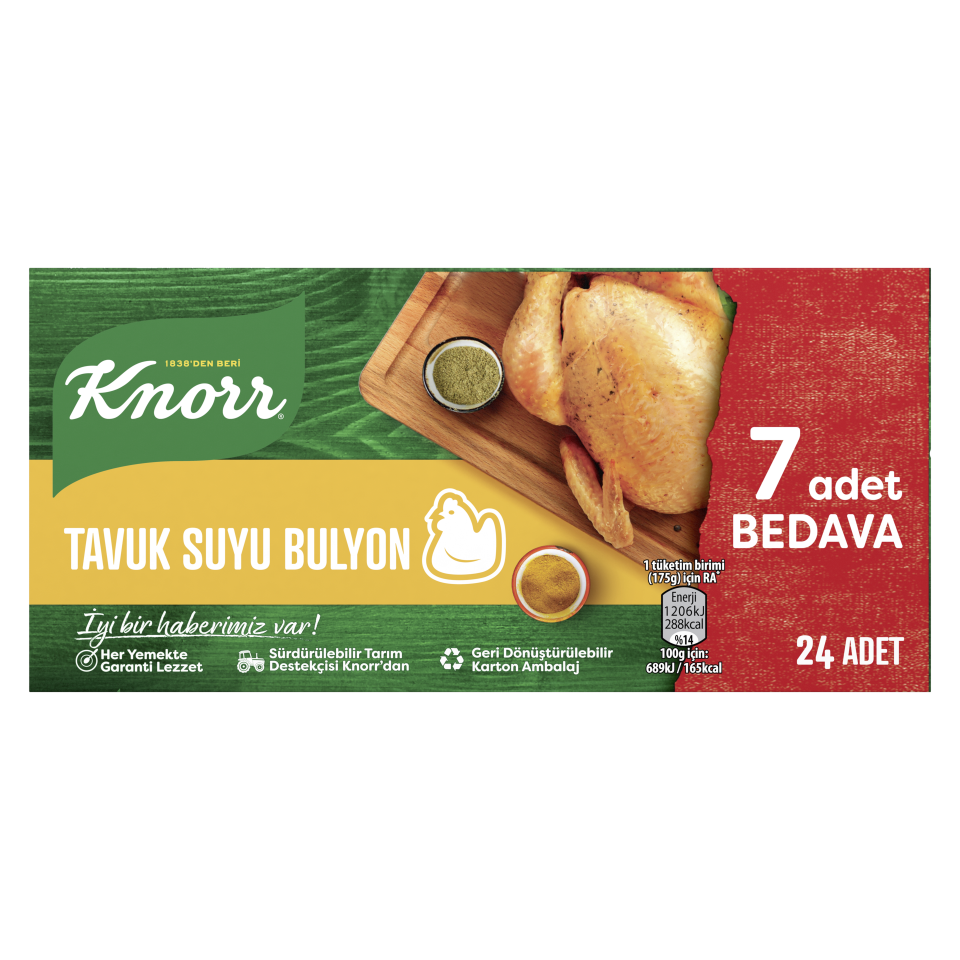 Knorr Tavuk Bulyon 240 gr