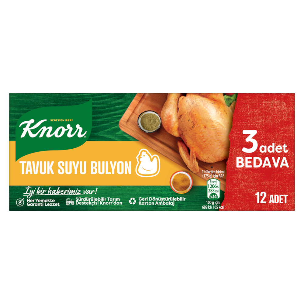 Knorr Tavuk Bulyon 120 gr