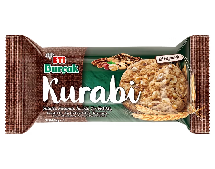 Eti Burçak Kurabi Fındıklı 198 g