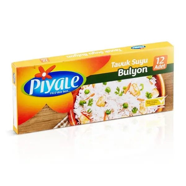 Piyale Tavuk Bulyon 12'Li 120 Gr