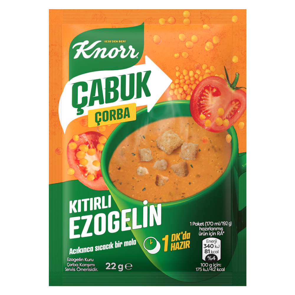 Knorr Ezogelin Çabuk Çorba 22 gr