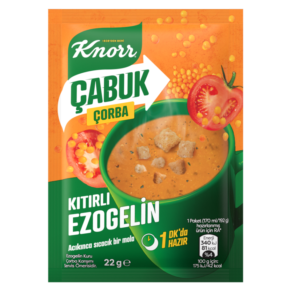 Knorr Ezogelin Çabuk Çorba 22 gr