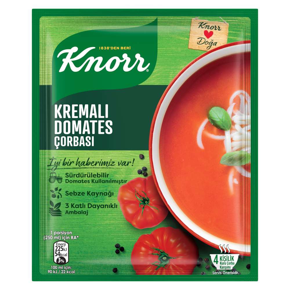 Knorr Kremalı Domates Çorbası 69 gr