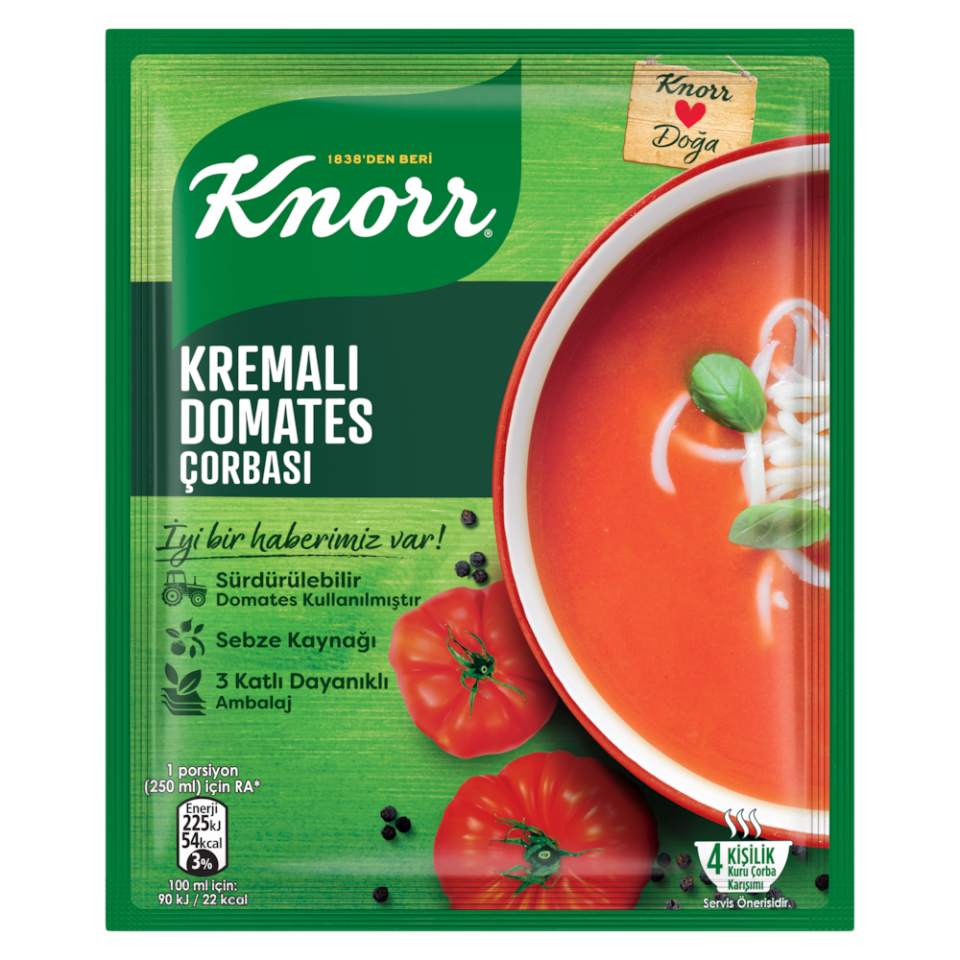 Knorr Kremalı Domates Çorbası 69 gr