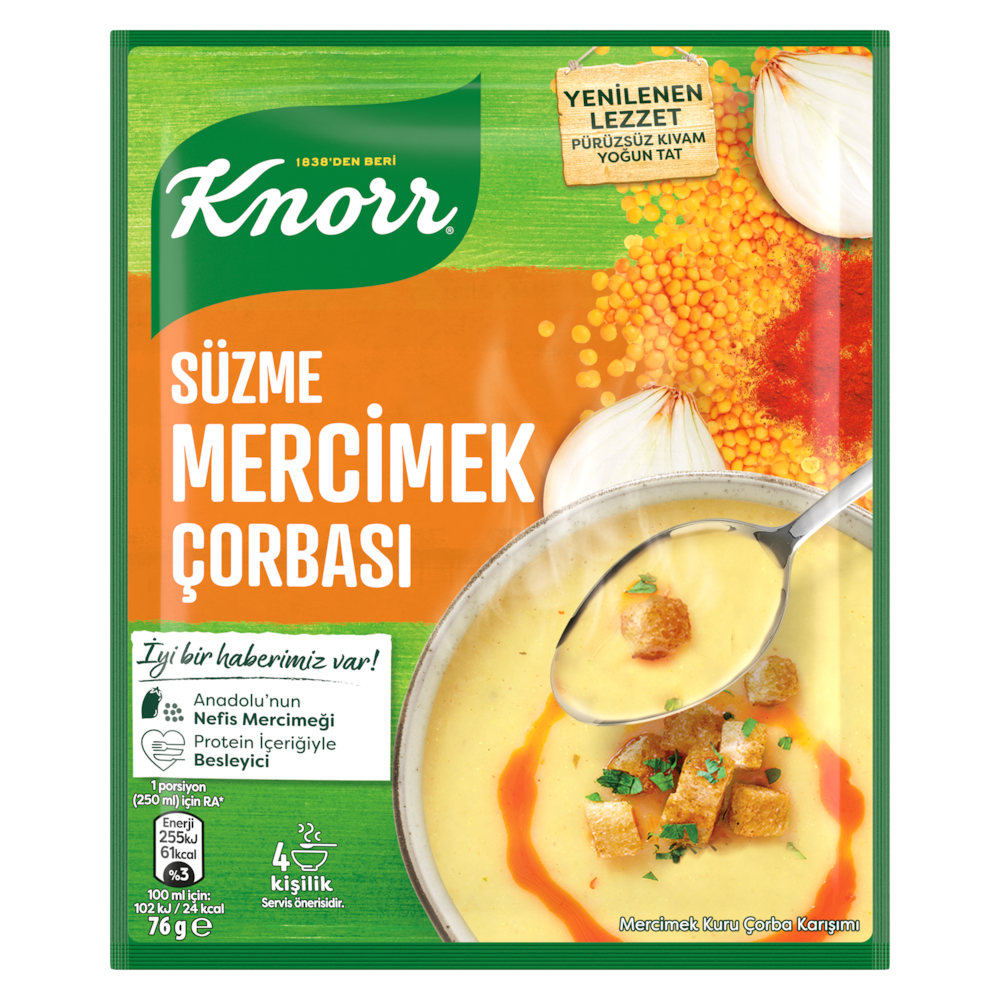 Knorr Mercimek Çorbası 76 gr