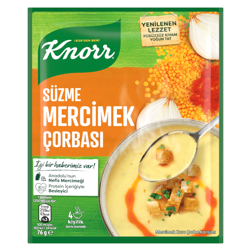 Knorr Mercimek Çorbası 76 gr