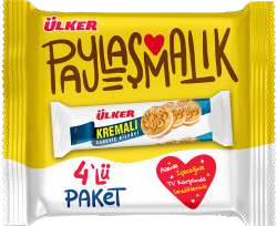 Ülker Kremalı Bisküvi 4'lü 244 gr