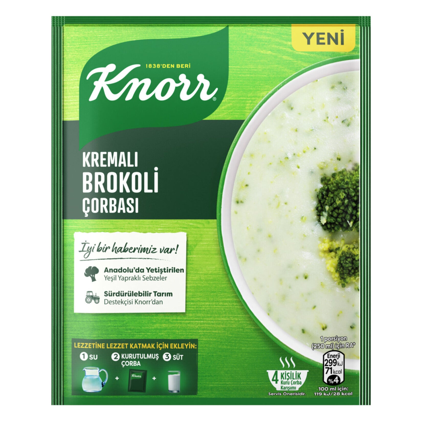 Knorr Kremalı Brokoli Çorbası 70 gr