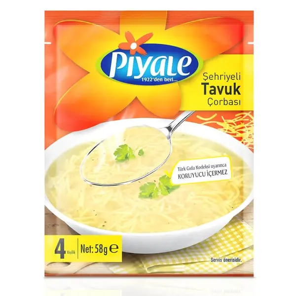 Piyale Şehriyeli Tavuk Çorbası 58 Gr