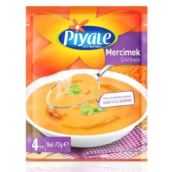 Piyale Mercimek Çorbası 72 Gr