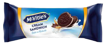 Mc Vitie's Sütlü&Kakaolu Kremalı Bisküvi 90 gr