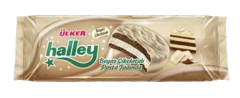Ülker Halley Beyaz Çikolata Kaplamalı 210 gr