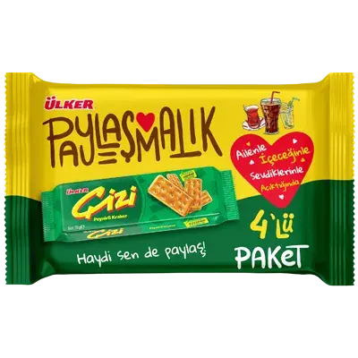 Ülker Çizi 4'lü 280 gr