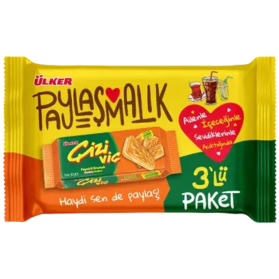 Ülker Çiziviç Peynirli Sandviç 3x82  gr
