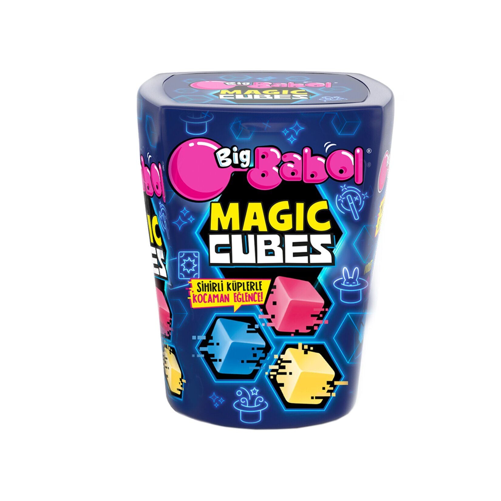 Big Babol Magic Cubes Karışık Meyveli Balonlu Sakız 86 gr